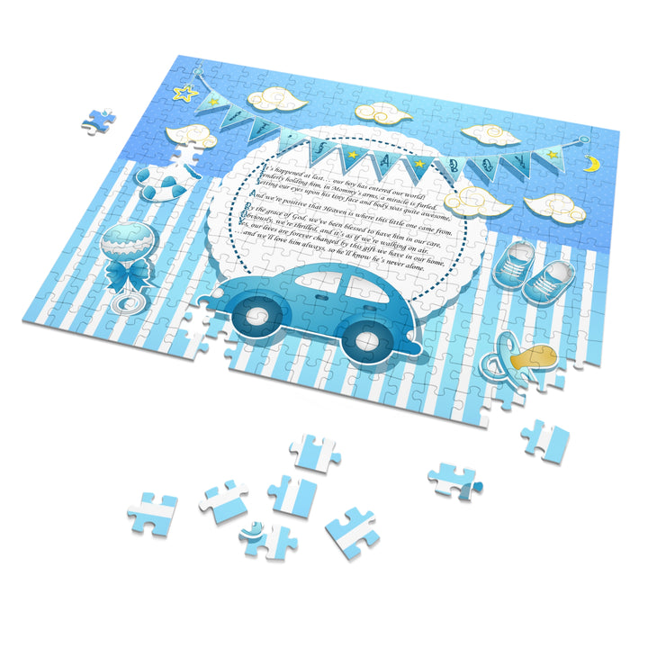 It's a Boy Acrostic Poem Jigsaw Puzzle - No Personalization