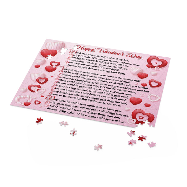 It's Just a Phrase "Happy Valentine's Day" Acrostic Poem Puzzle