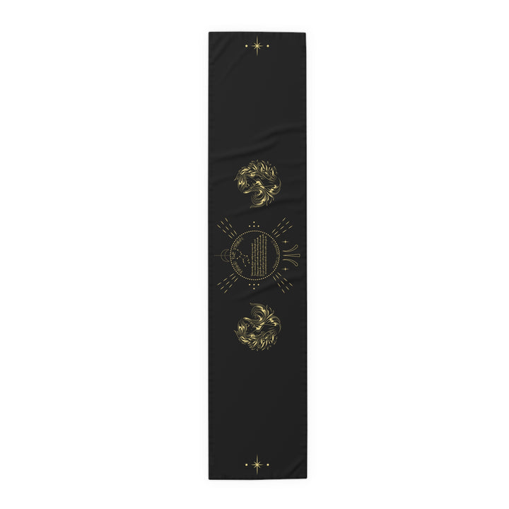 Virgo Acrostic Poem Table Runner