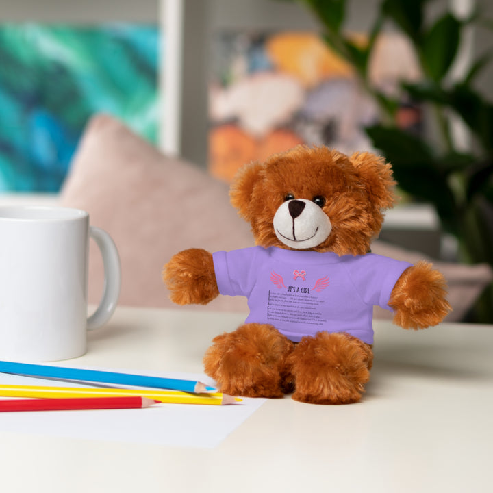 Baby Steps Stuffed Animals with Tee - It's a Girl