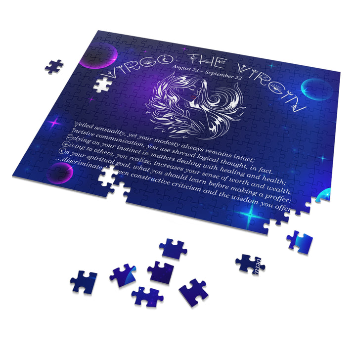 Virgo Acrostic Poem Puzzle - Tin Box