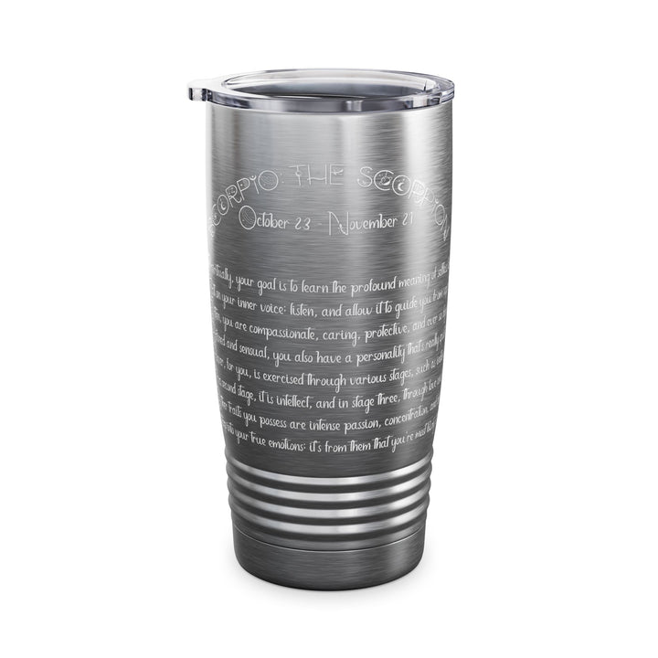 Scorpio Acrostic Poem Ringneck Tumbler - 20oz