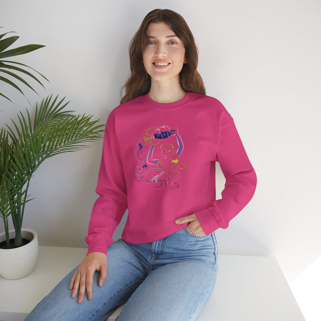 Aquarius Acrostic Poem Astrology Sweatshirt - Unisex
