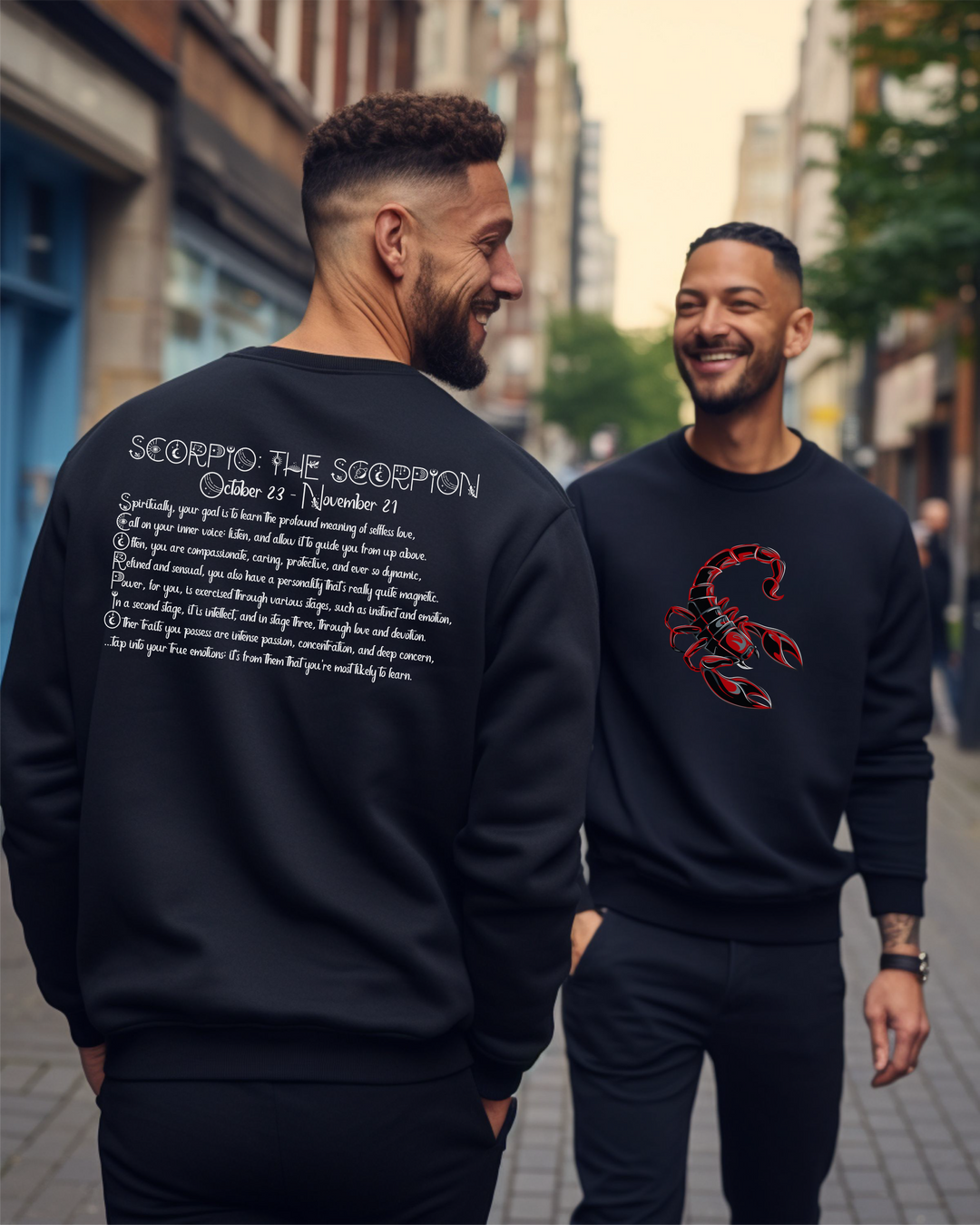 Scorpio Acrostic Poem Astrology Sweatshirt - Unisex