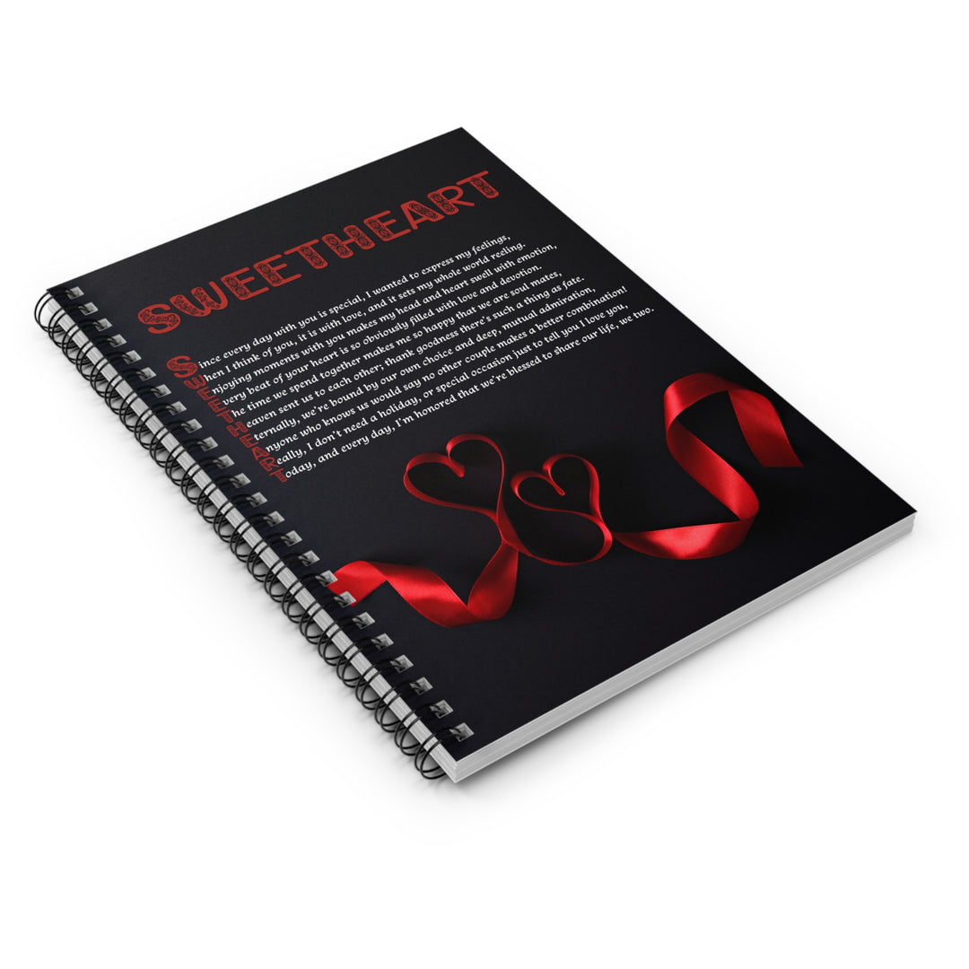 It's Just a Phrase "Sweetheart" Spiral Notebook - Ruled Line