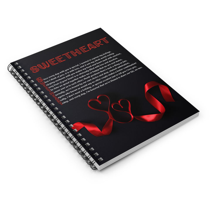It's Just a Phrase "Sweetheart" Spiral Notebook - Ruled Line