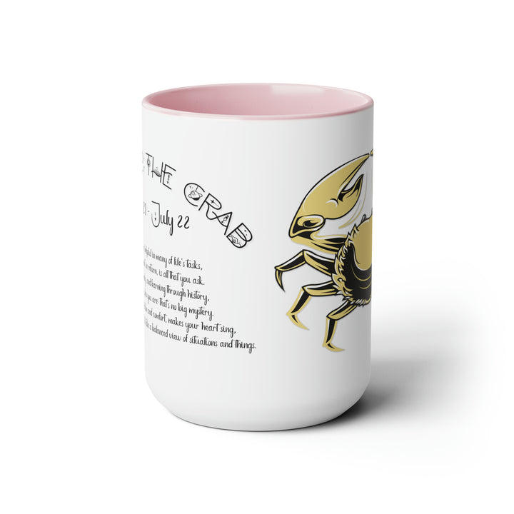Written in the Stars Two-Tone Coffee Mugs - 15oz - Cancer