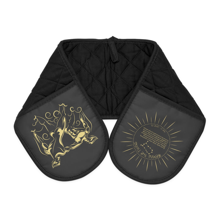 Gemini Acrostic Poem Oven Mitts