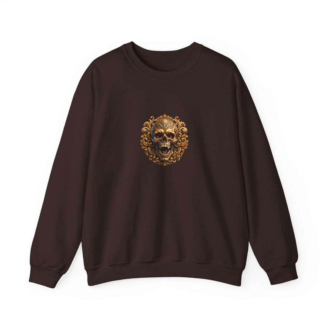 Happy Halloween Acrostic Poem Sweatshirt - Skull