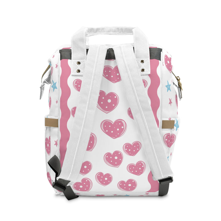 Baby Steps Multifunctional Diaper Backpack - "It's a Girl" - Baby Unicorn - Personalized