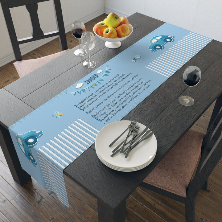 “It’s a Boy” Table Runner - Personalized