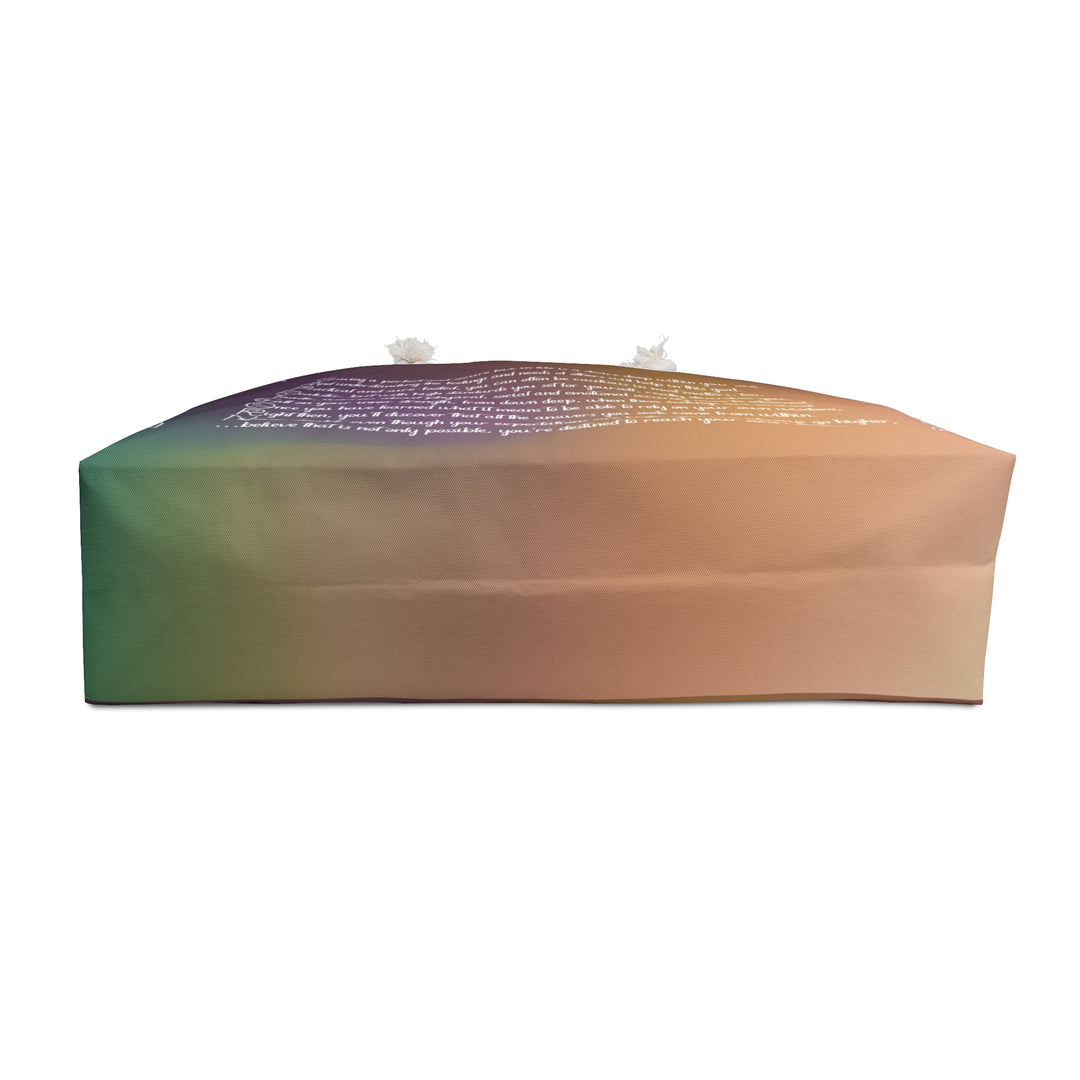 Capricorn Acrostic Poem Weekender Bag