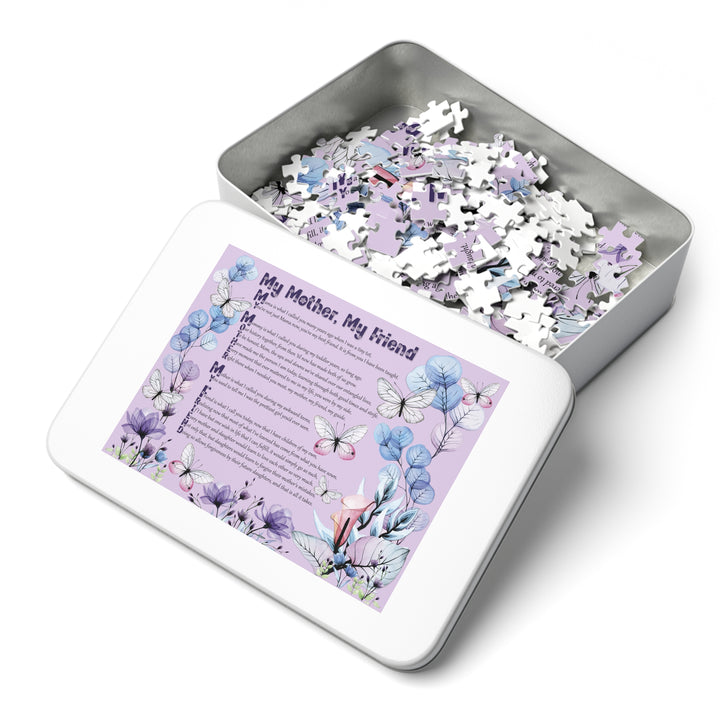 It's Just a Phrase Acrostic Poem Jigsaw Puzzle - My Mother, My Friend
