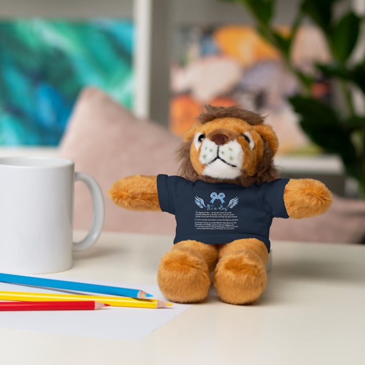 Baby Steps Stuffed Animals with Tee - It's a Boy