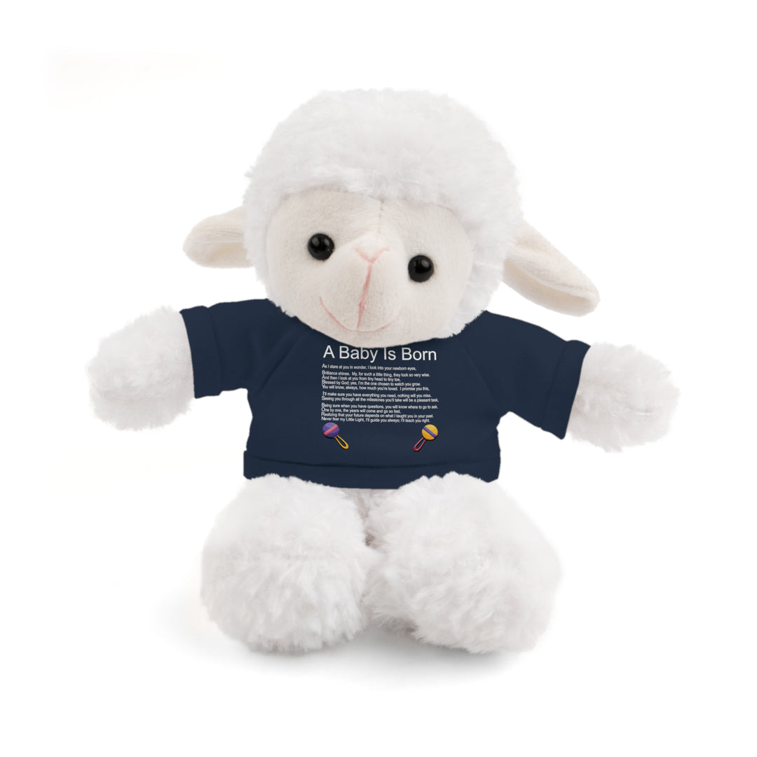 A Baby is Born Acrostic Poem Stuffed Animal Collection with T-Shirt - Wings
