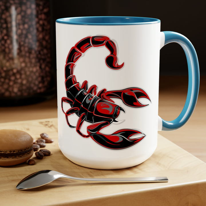 Written in the Stars Two-Tone Coffee Mugs - 15oz - Scorpio