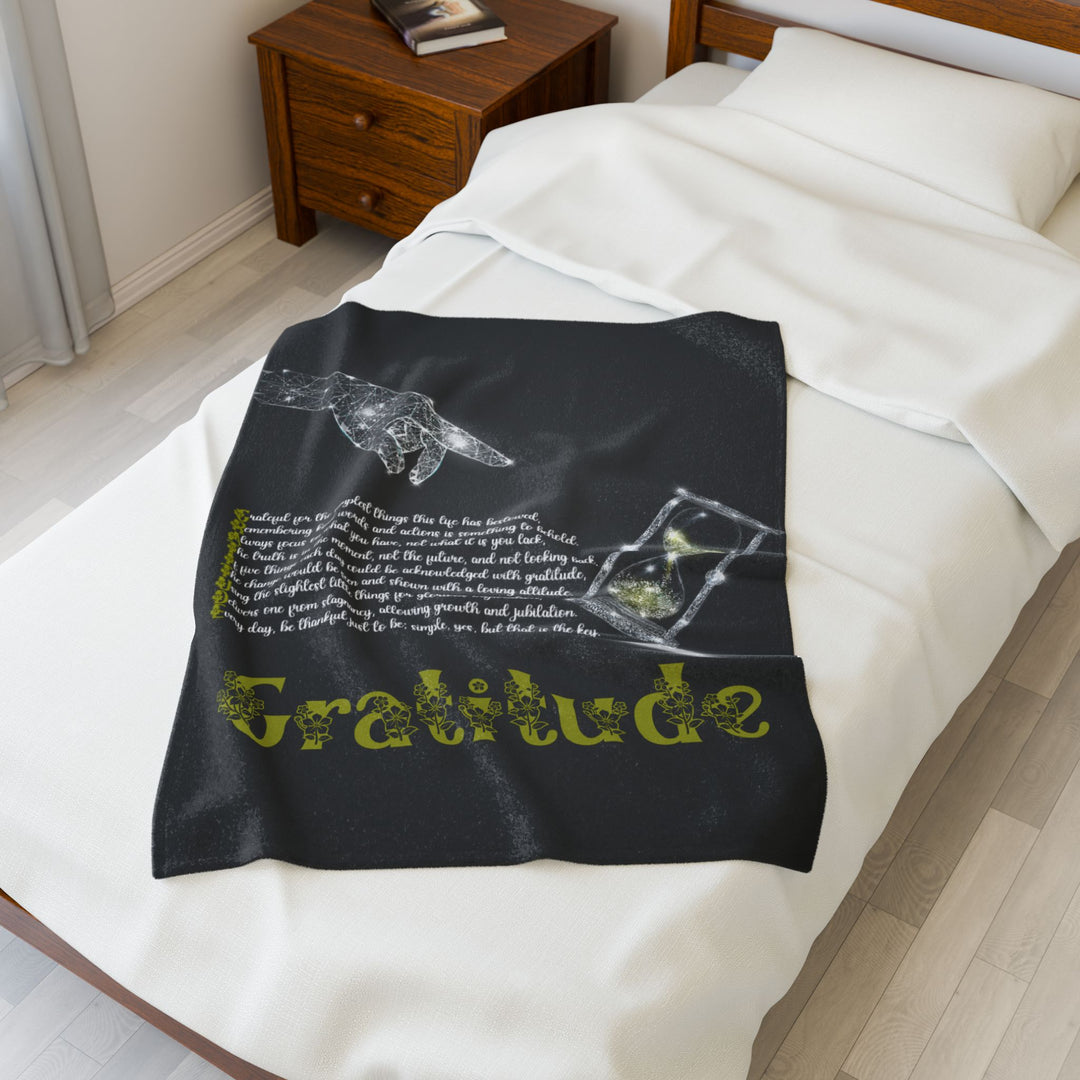 Gratitude Acrostic Poem Blanket