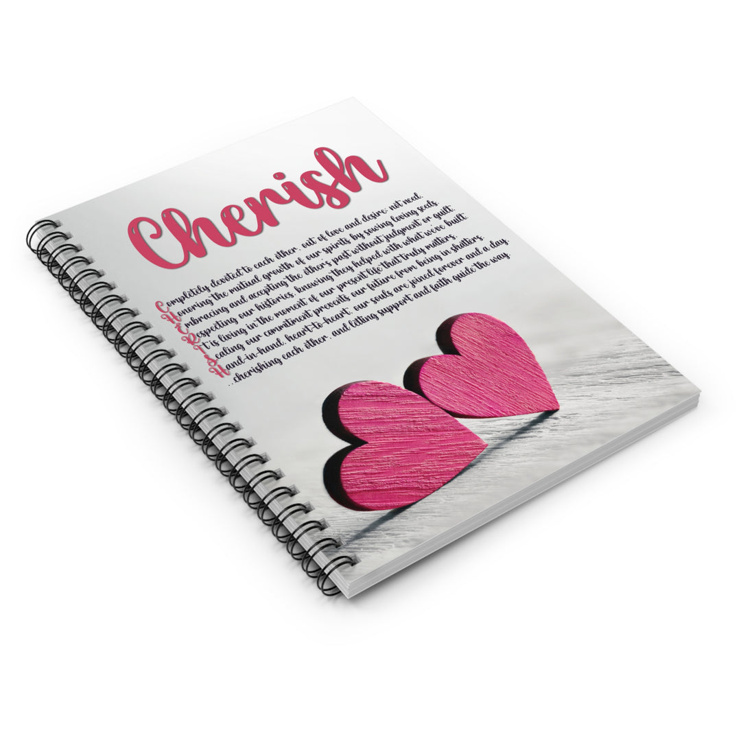 It's Just a Phrase "Cherish" Spiral Notebook - Ruled Line