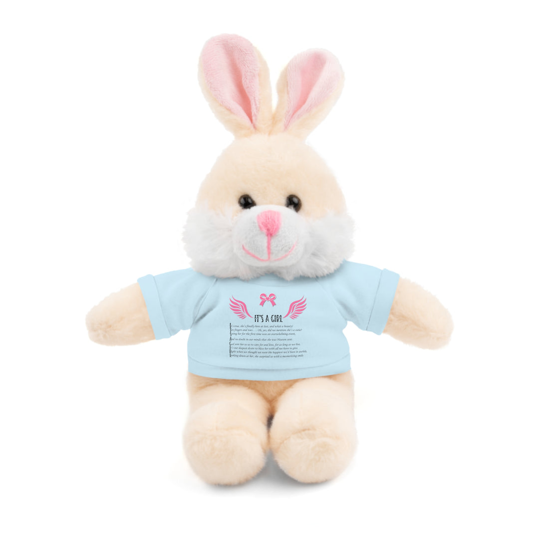 Baby Steps Stuffed Animals with Tee - It's a Girl