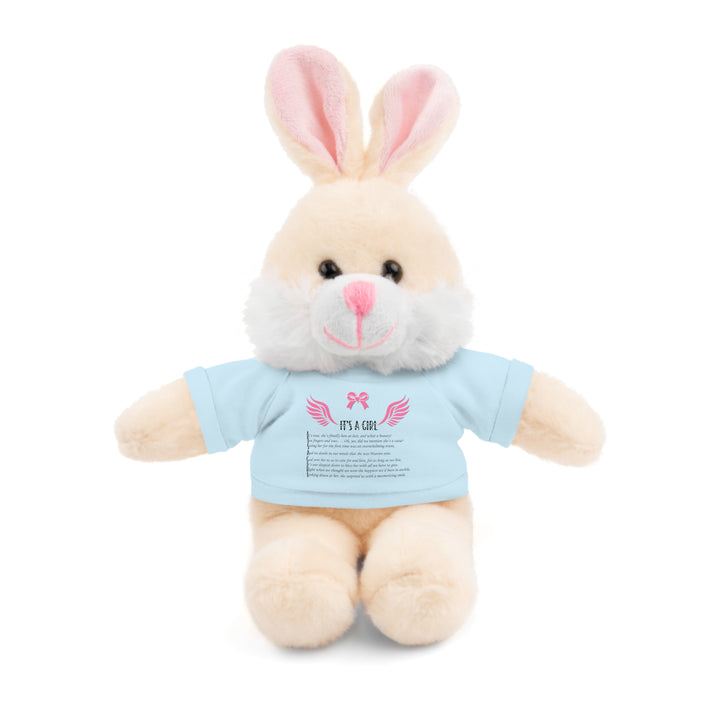 Baby Steps Stuffed Animals with Tee - It's a Girl
