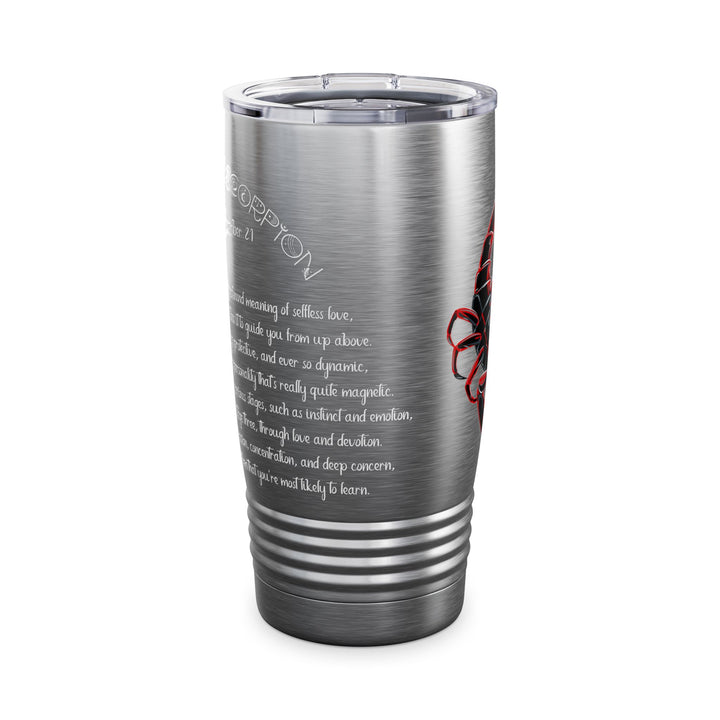 Scorpio Acrostic Poem Ringneck Tumbler - 20oz