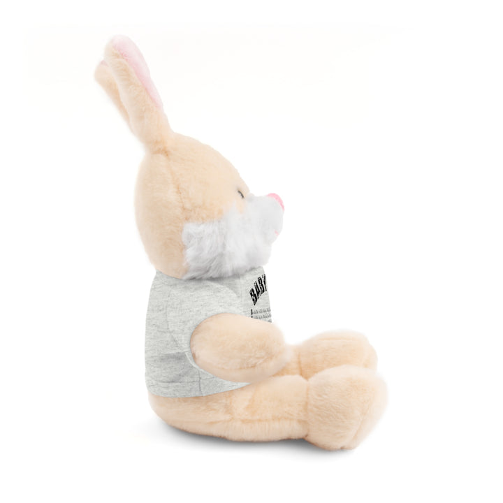 Baby Steps Stuffed Animals with Tee - Baby Feet - Blue Footprints