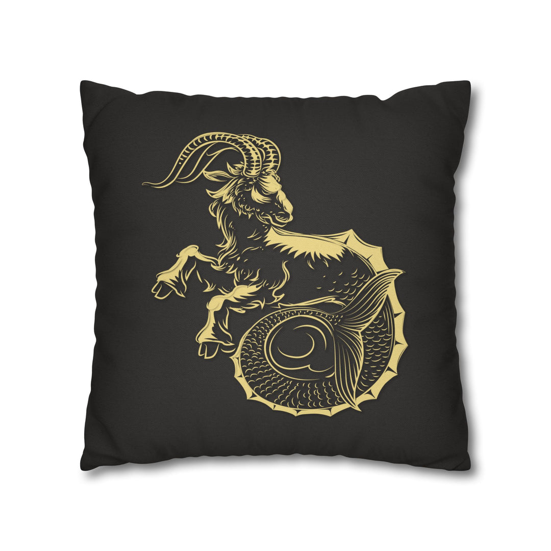 Capricorn Acrostic Poem Pillow Cover