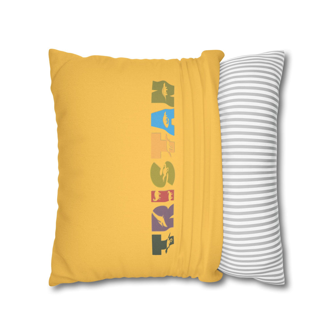 Namesakes Acrostic Poem Pillow Cover - Dinosaur Design