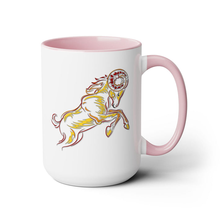 Aries Two-Tone Coffee Mugs - 15oz