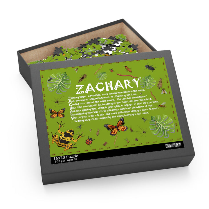 Namesakes Personalized Acrostic Name Puzzle Insect Design