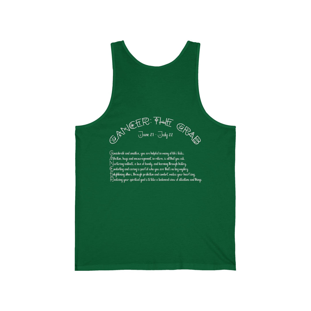 “Cancer” Unisex Acrostic Poem Jersey Tank