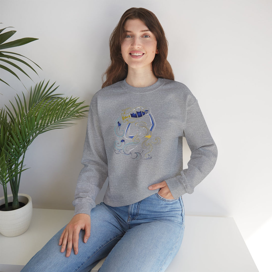 Aquarius Acrostic Poem Astrology Sweatshirt - Unisex