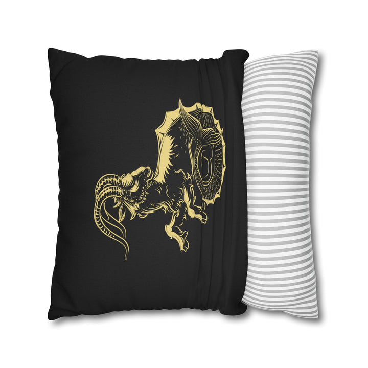 Capricorn Acrostic Poem Pillow Cover