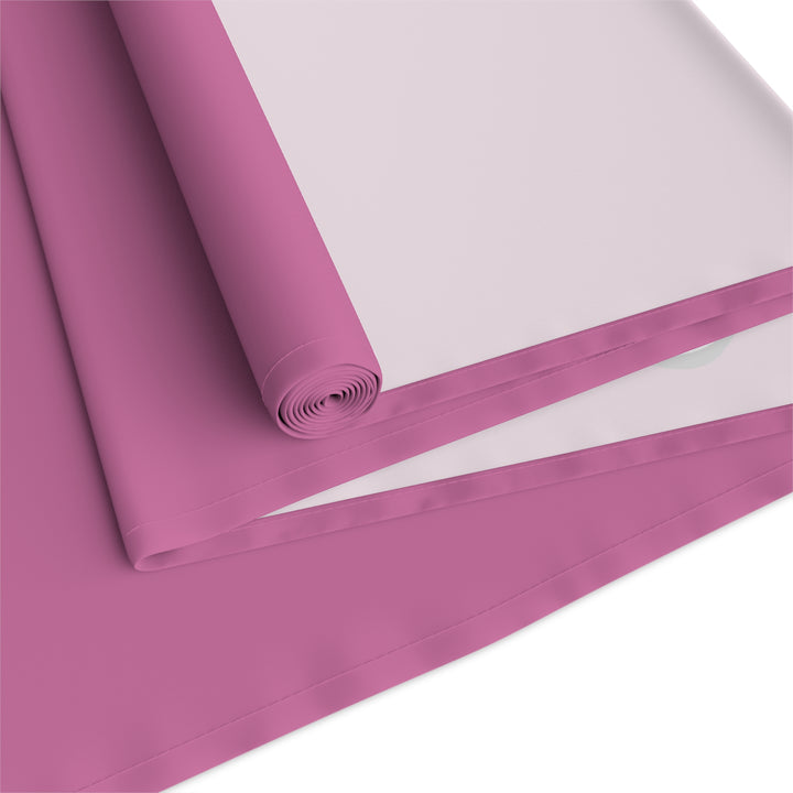 “A Baby is Born” Table Runner - Baby Items Font - Pink - No Personalization