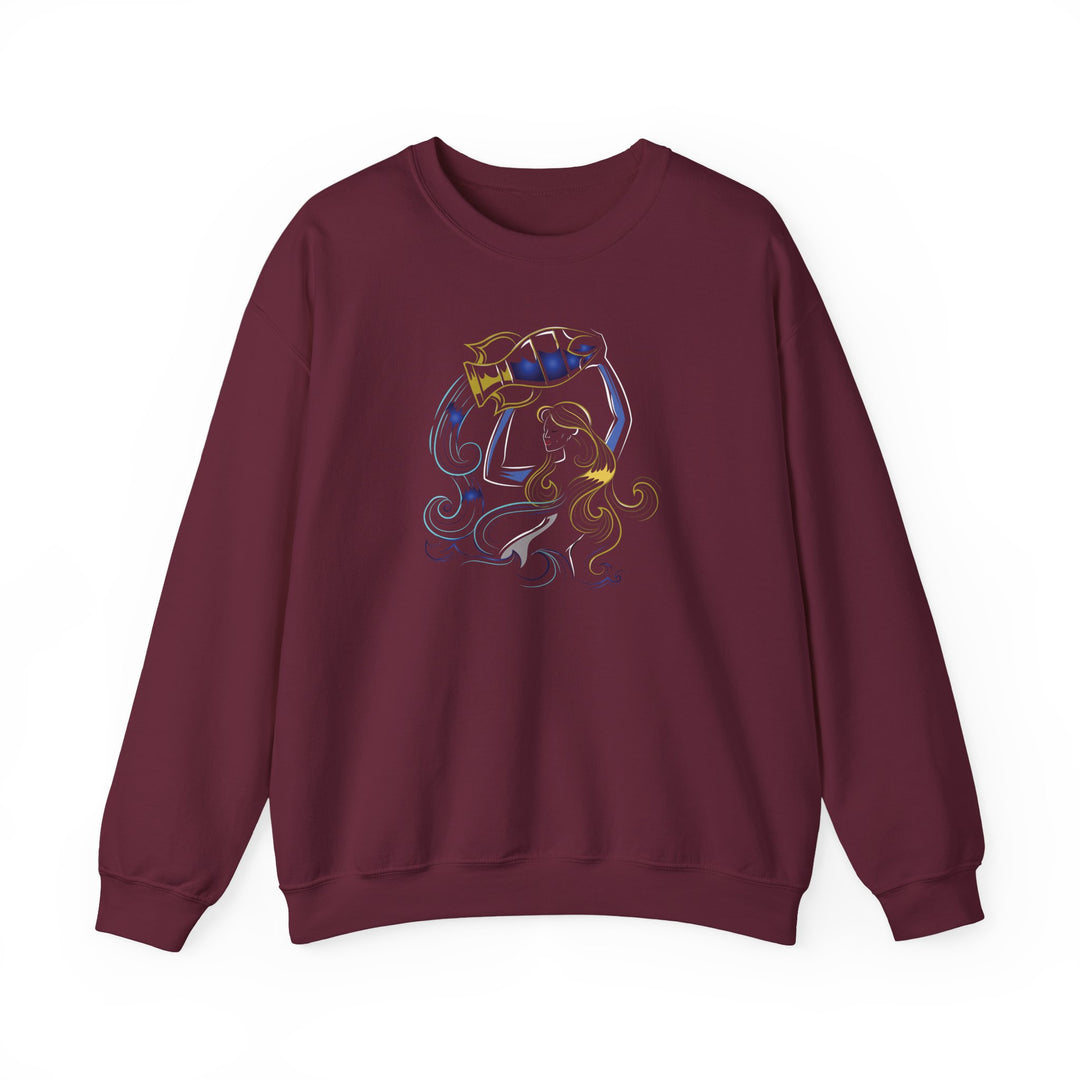 Aquarius Acrostic Poem Astrology Sweatshirt - Unisex