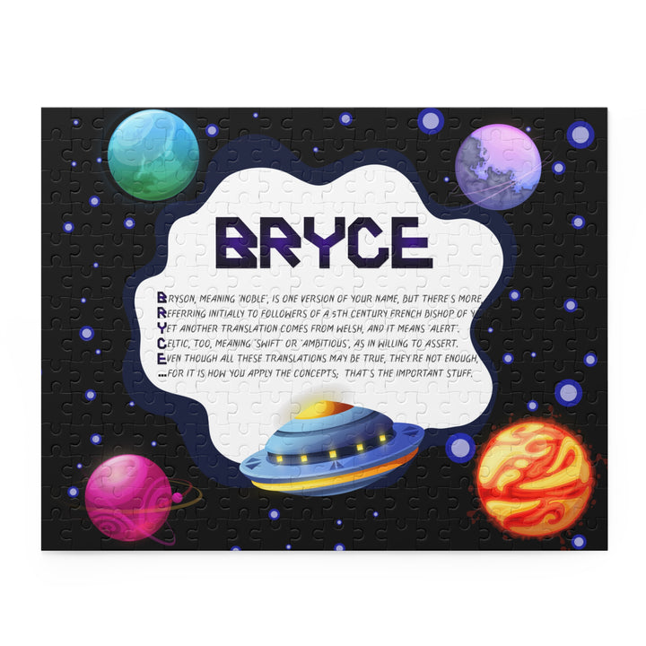 Namesakes Personalized Acrostic Name Puzzle - Galaxy