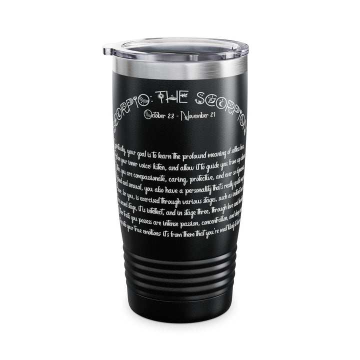Scorpio Acrostic Poem Ringneck Tumbler - 20oz