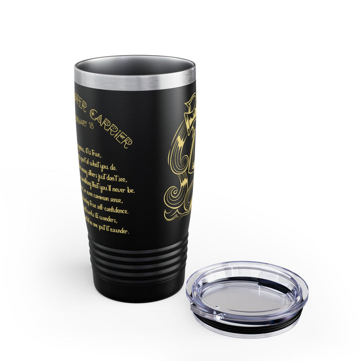 Aquarius Acrostic Poem Ringneck Tumbler - 20oz