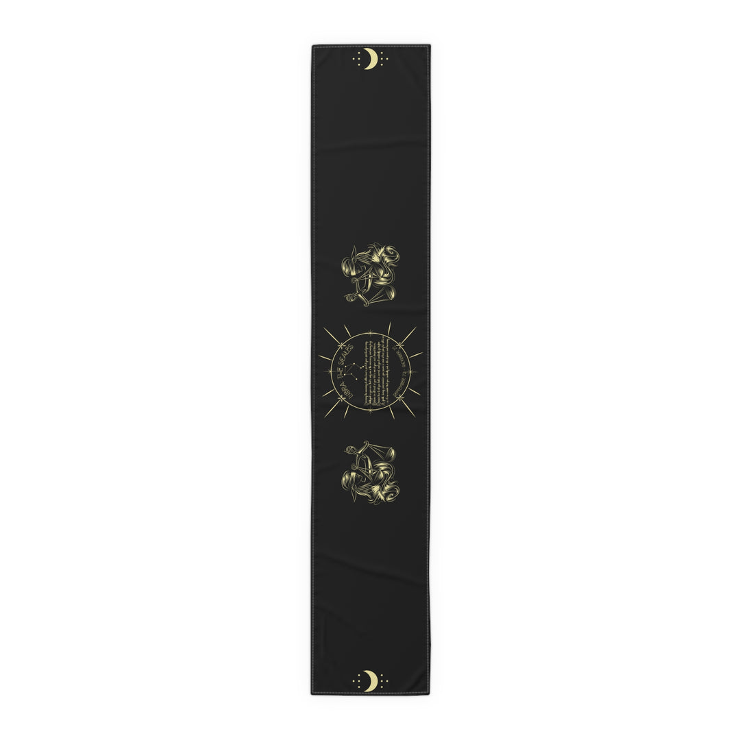 Libra Acrostic Poem Table Runner