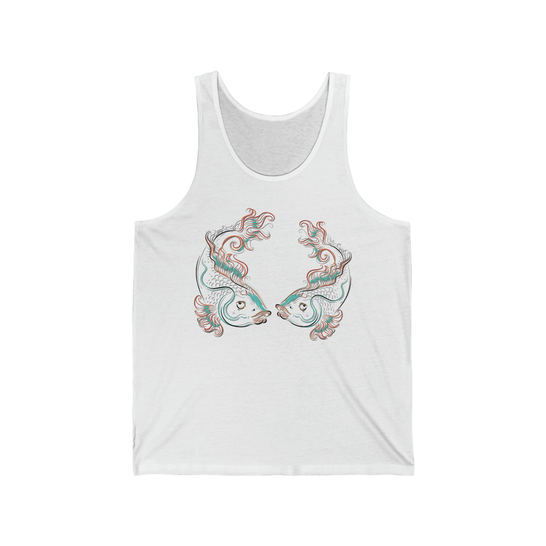 Written in the Stars Unisex Jersey Tank - Pisces