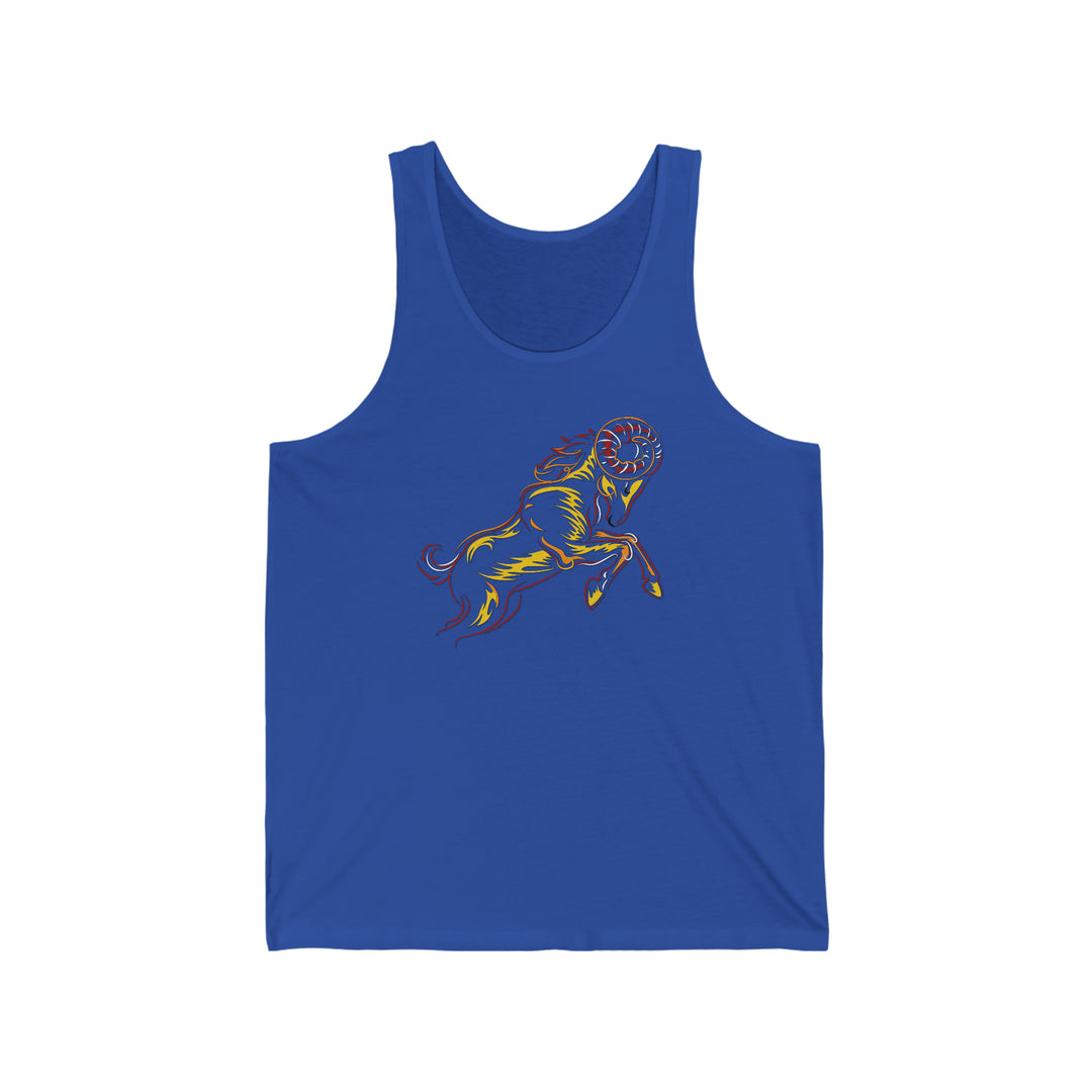 Written in the Stars Unisex Jersey Tank - Aries
