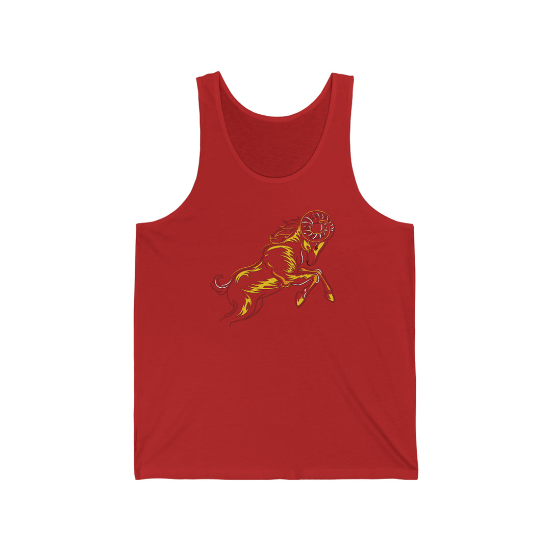 Written in the Stars Unisex Jersey Tank - Aries