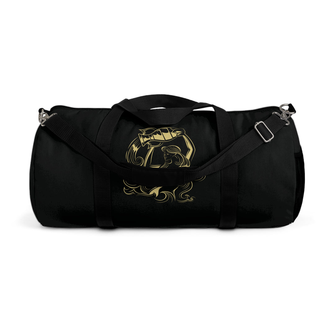 Aquarius Acrostic Poem Duffel Bag