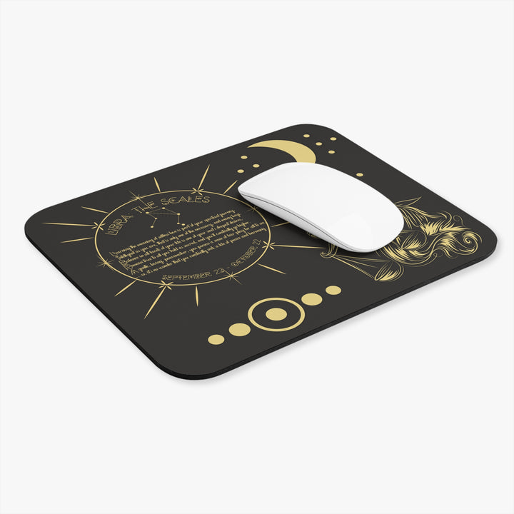 Written in the Stars Acrostic Poem Mouse Pad - "Libra"