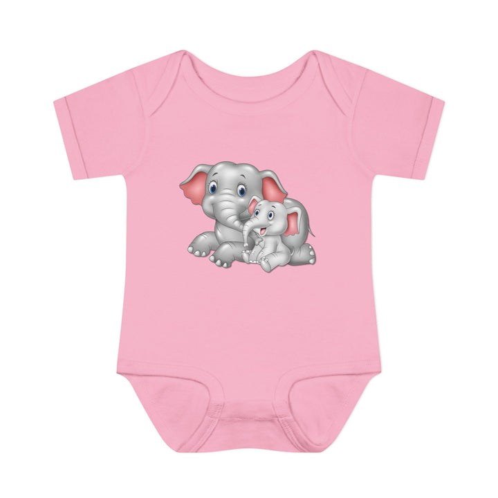 Baby Steps "It's a Girl" Acrostic Poem Bodysuit - Mommy & Baby Elephant