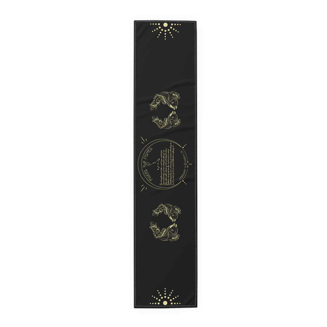 Pisces Acrostic Poem Table Runner