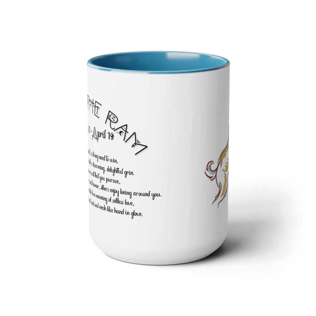 Aries Two-Tone Coffee Mugs - 15oz