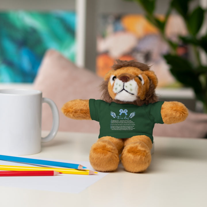 Baby Steps Stuffed Animals with Tee - It's a Boy