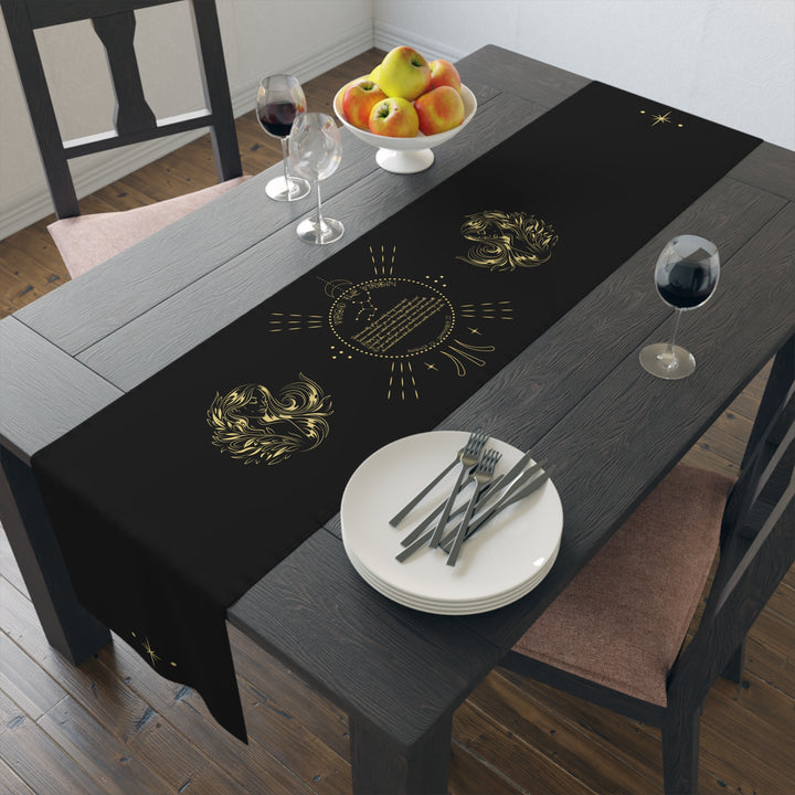 Virgo Acrostic Poem Table Runner