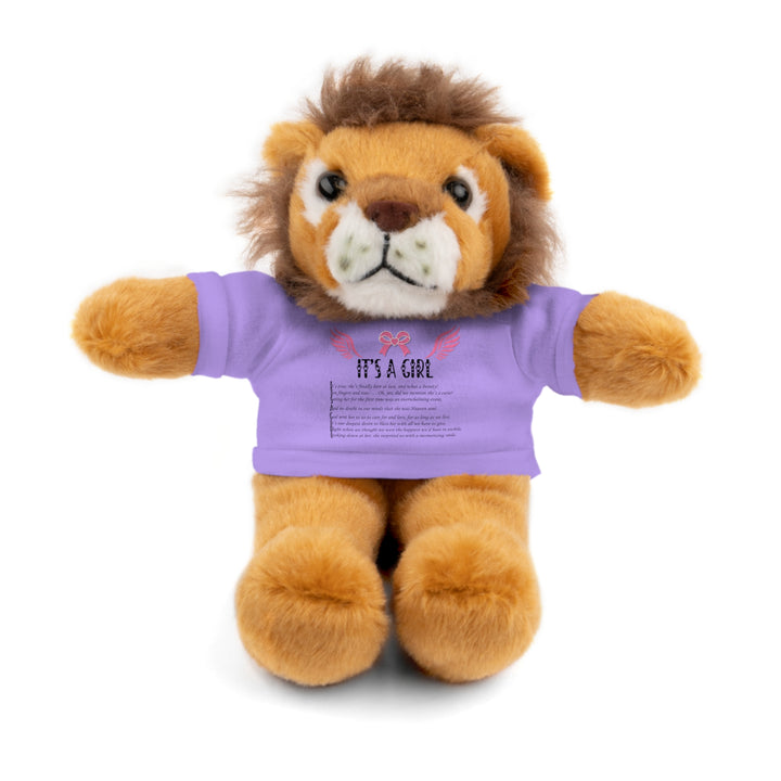 It's a Girl Acrostic Poem Stuffed Animal Collection with T-Shirt - Wings